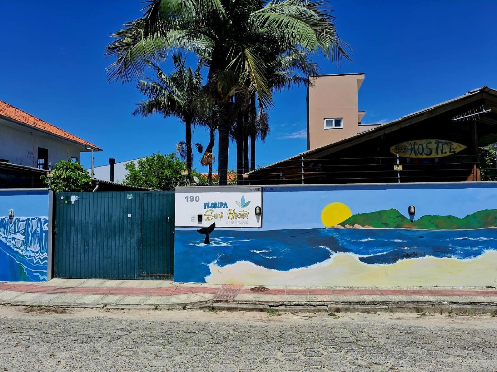 Floripa Surf Hostel Florianópolis Eksteriør billede
